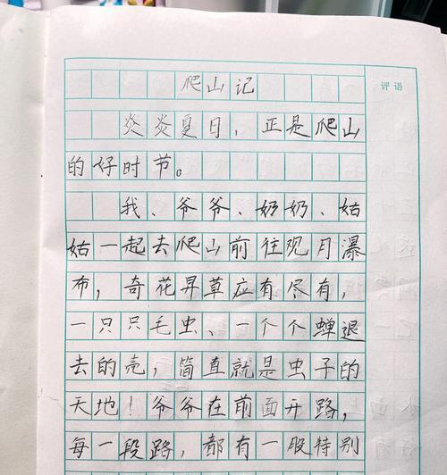 以爬山为话题的作文600字怎么写（《初三的爬山之旅》）