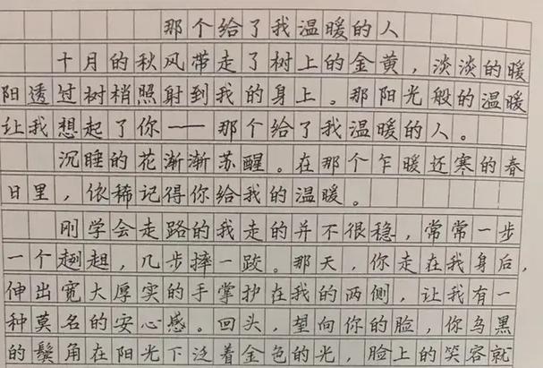 以父爱为主题的作文怎么写（《一份父爱》）